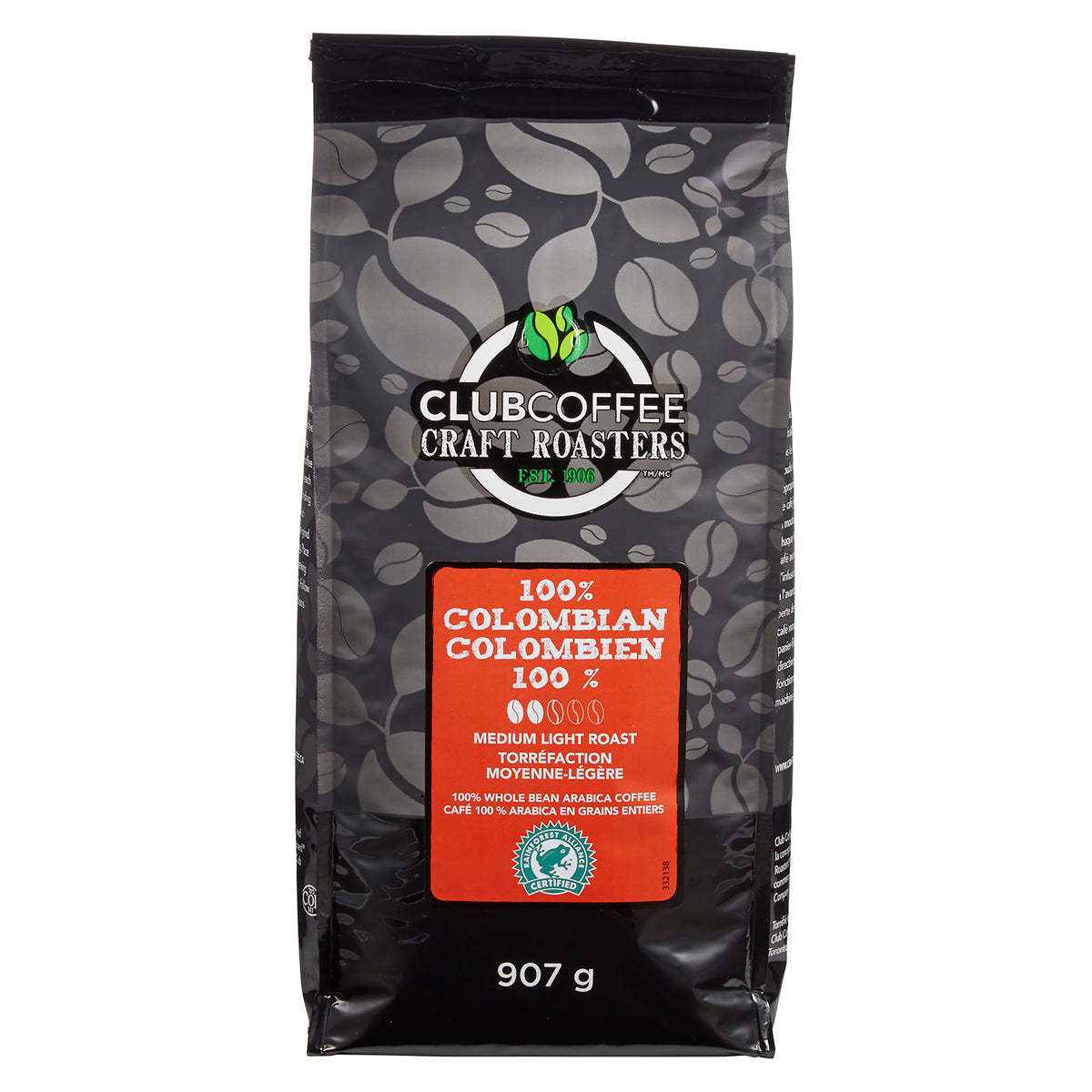 Craft Roasters 100% Colombian Coffee 1 lb Bag | Fire Station Coffee Canada