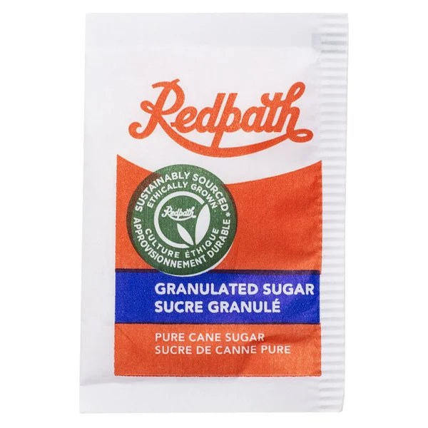 Redpath Sugar Packets 1000 x 3.5 g | Canteen Supplies Canada