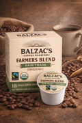 Balzac's Farmers Blend Fair Trade Organic K-Cups | Balzac's K-Cups Canada