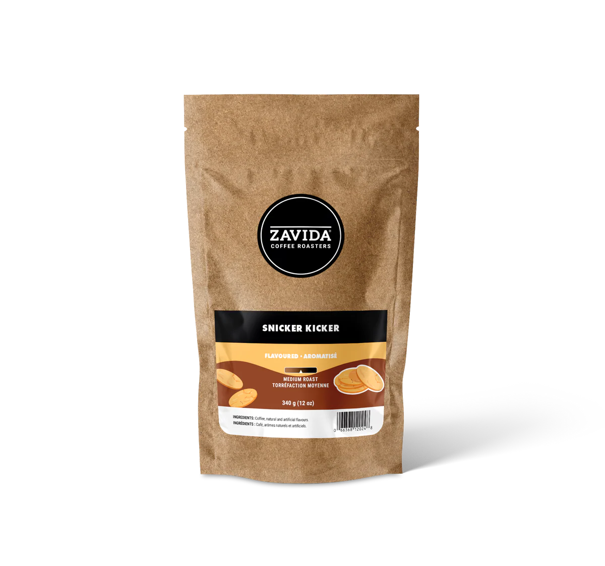 Zavida Snicker Kicker Whole Bean Coffee 12 oz | Coffee Canada