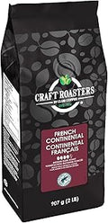 Café en grains torréfié foncé français continental Craft Roasters 2 lb | Café en vrac Canada