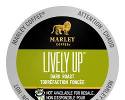 Marley Coffee Lively Up, capsules K-Cup à torréfaction mi-foncée, 24 unités | K-Cups Canada