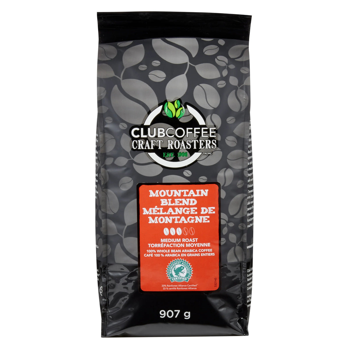 Craft Roasters Mountain Roast Whole Bean Coffee 2 lb | Bulk Coffee Canada