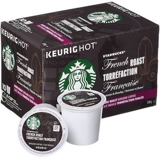 Starbucks French Roast K-Cups 24 Count | Starbucks K-Cups Canada