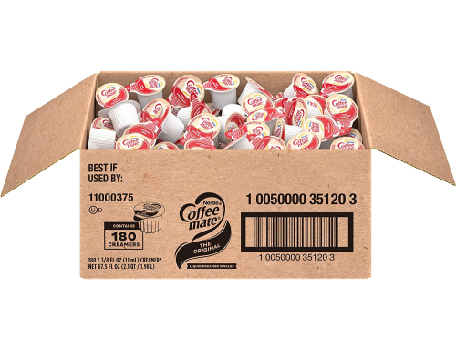 Coffee Mate Original Liquid Creamer Tubs 180 x 11 ml | Canteen Supplies Canada