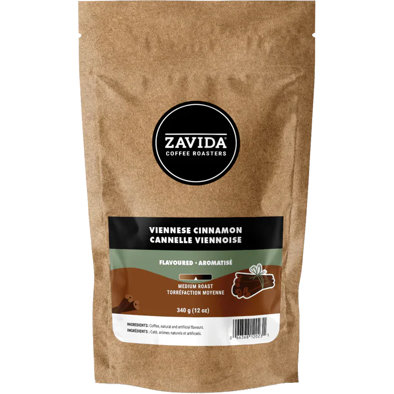 Zavida Viennese Cinnamon Whole Bean Coffee 12 oz | Coffee Canada