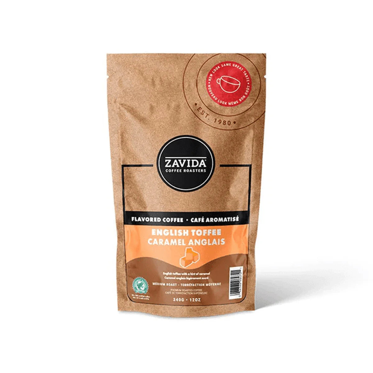 Café en grains Zavida English Toffee 12 oz | Coffee Canada
